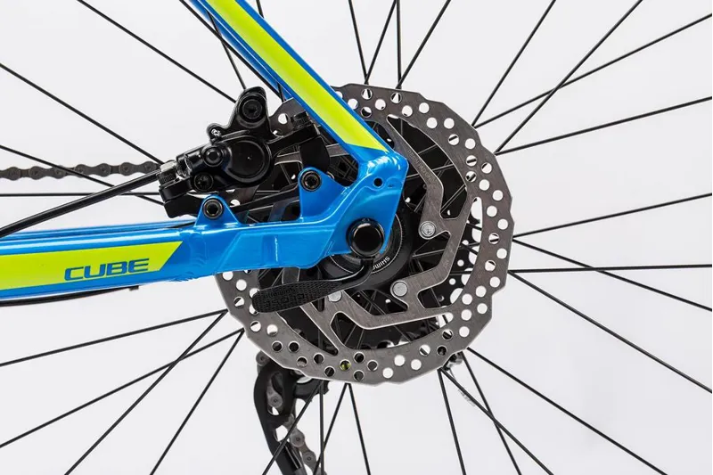 Cube Analog 650b Hardtail Mountain Bike 2016 Blue/Kiwi-5