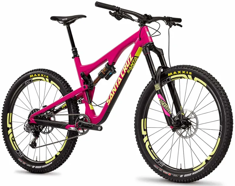 Santa Cruz Bronson 2 Carbon CC XT 650b Mountain Bike 2016 Magenta/Yell