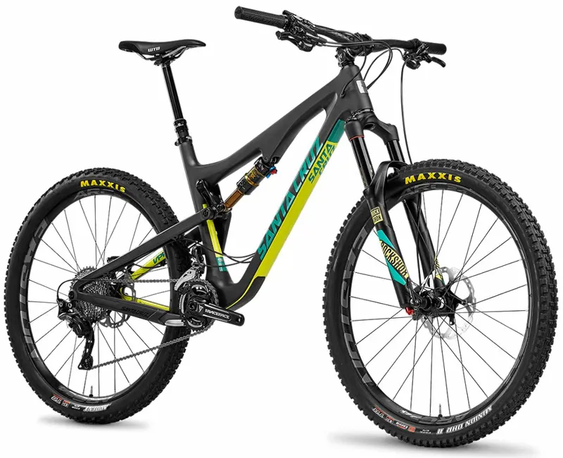 Santa Cruz 5010 2 Carbon CC XTR 650b Mountain Bike 2016 Matt Black/Yel