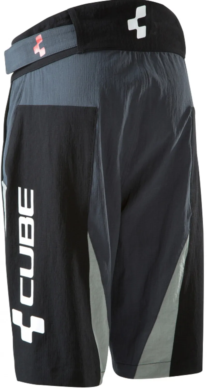Cube Blackline Junior Baggy Shorts Black-1
