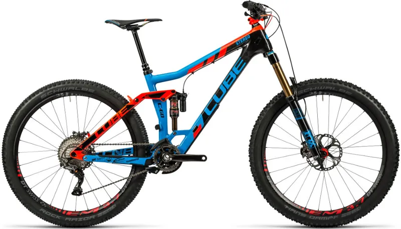 Cube Stereo 160 C:68 Action Team 650b Mountain Bike 2016 Action Team