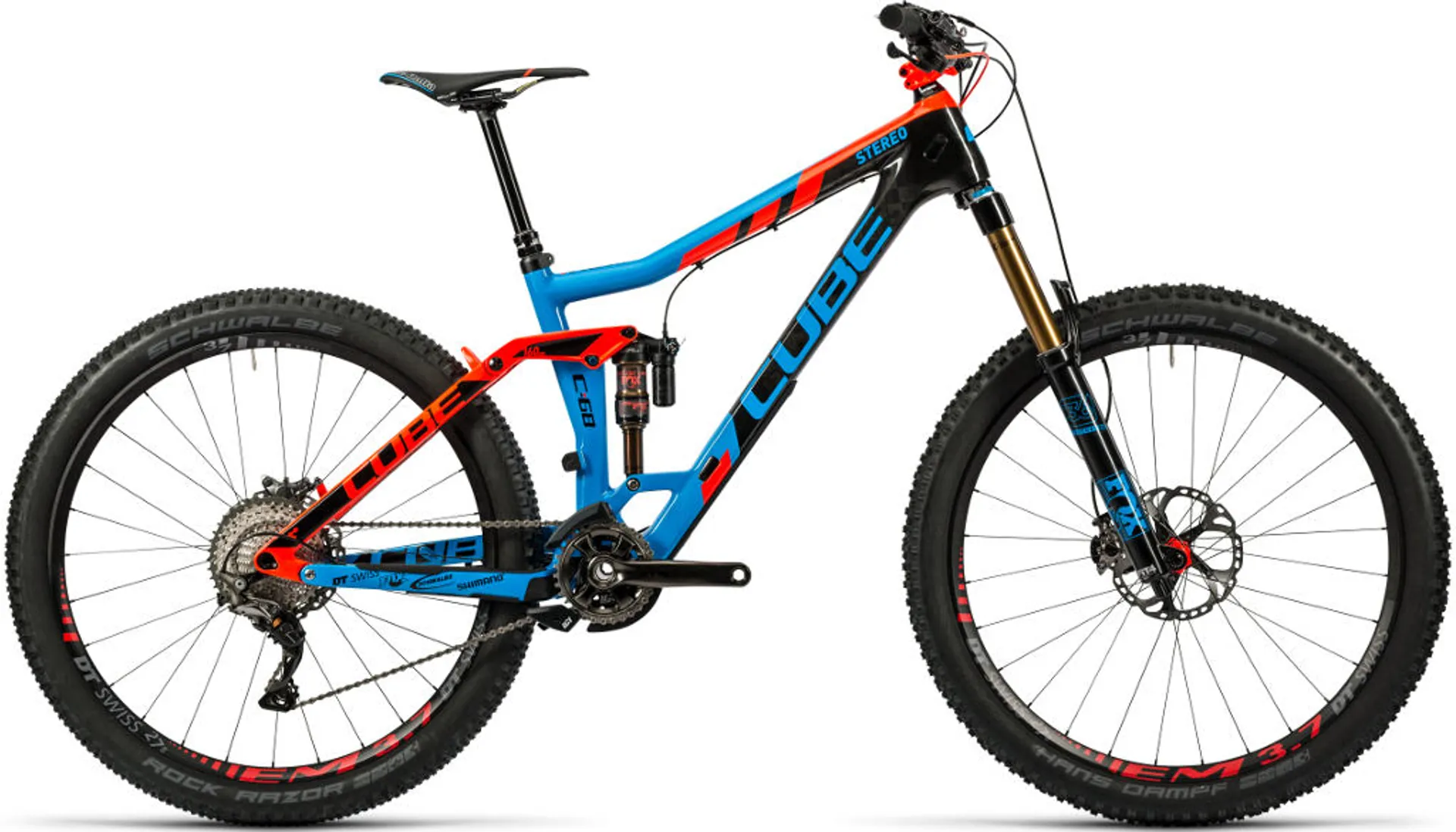 Cube Stereo 160 C:68 Action Team 650b Mountain Bike 2016 Action Team
