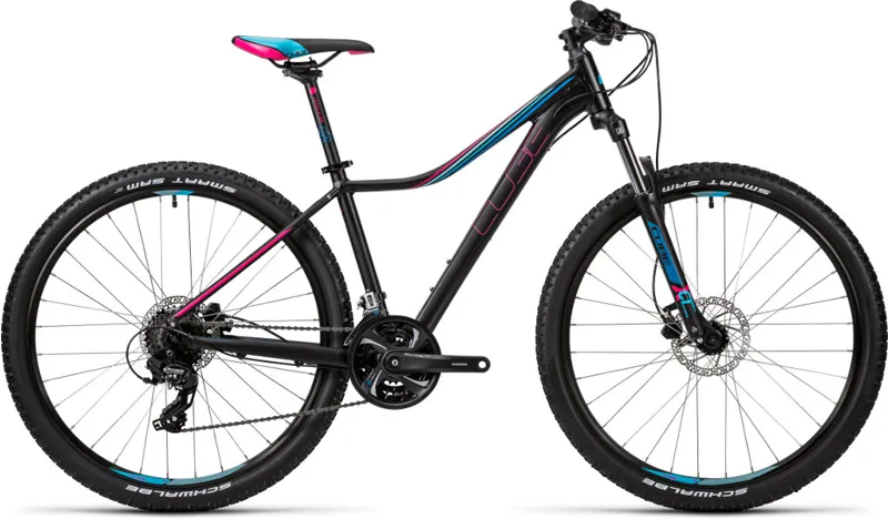 Cube Access WLS Disc 650b Womens Hardtail Mountain Bike 2016 Blk/Blue