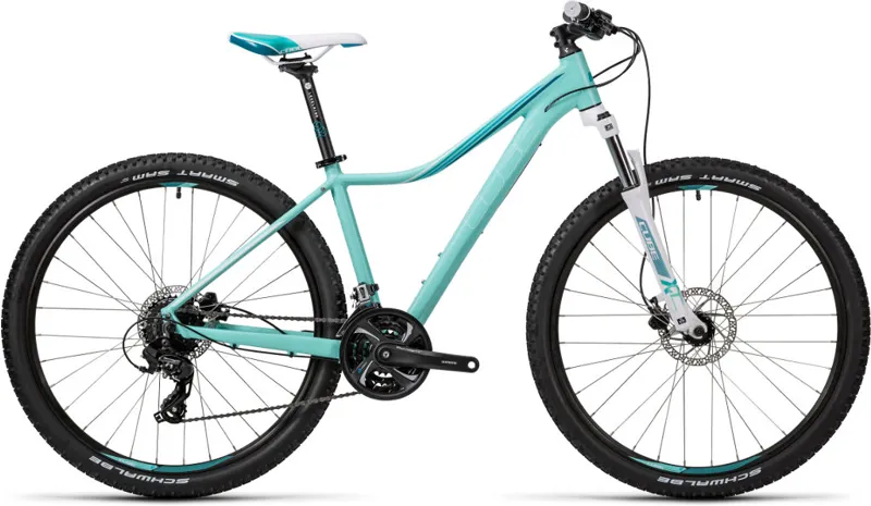 Cube Access WLS Disc 29er Womens Hardtail Mountain Bike 2016 Mint/Wht