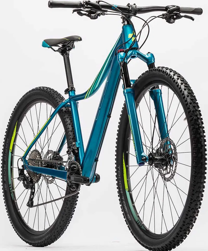 Cube Access WLS SL 650b Womens Hardtail Mountain Bike 2016 Blue/Kiwi-2