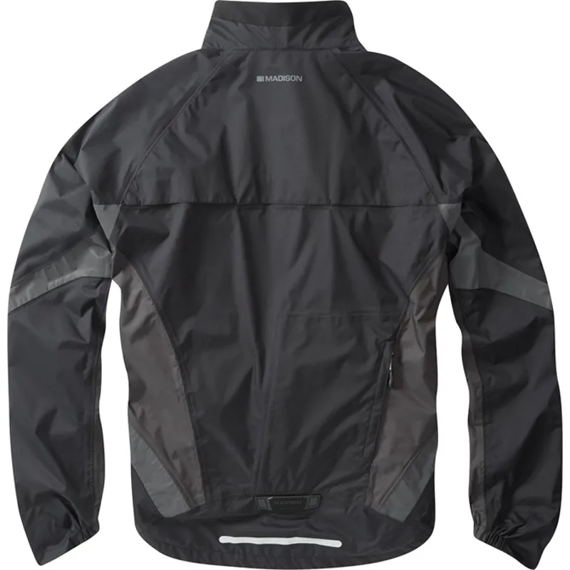 Madison Stellar Waterproof Jacket Hi Vis Black-1