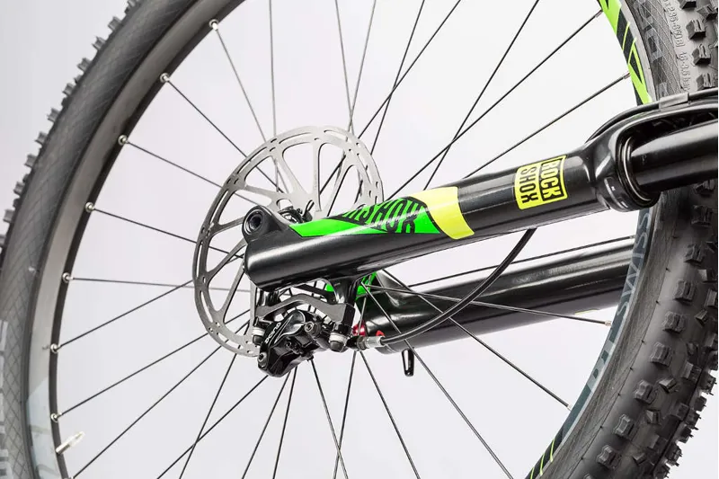 Cube Stereo 140 C:62 SL 650b Mountain Bike 2016 Carbon/Green-2