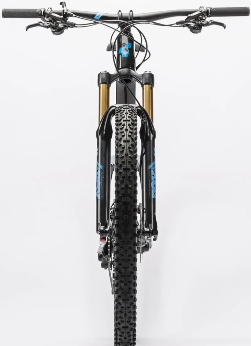 Cube Stereo 140 C:62 SL 29er Mountain Bike 2016 Carbon/Blue-1