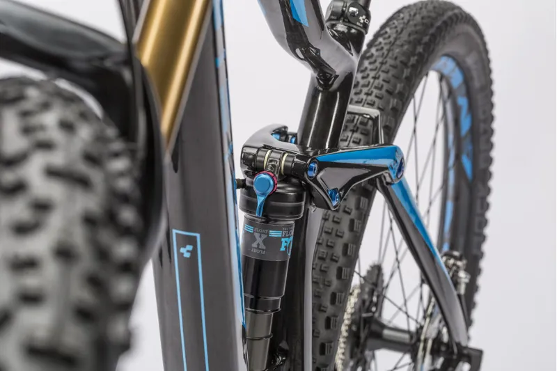 Cube Stereo 140 C:62 SL 29er Mountain Bike 2016 Carbon/Blue-2