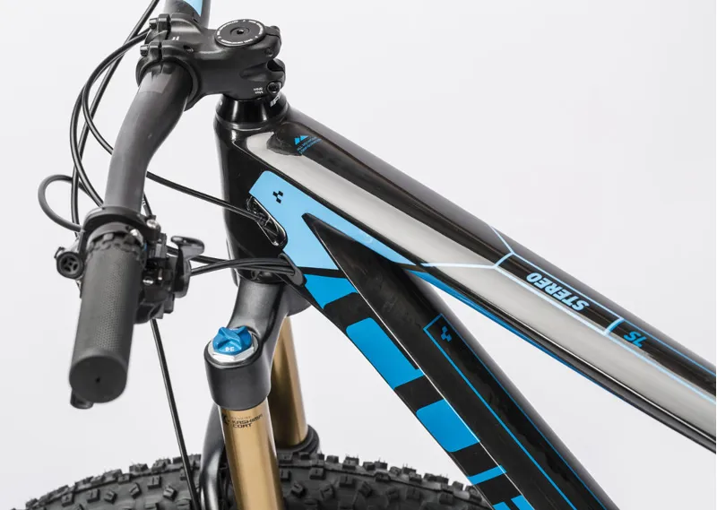 Cube Stereo 140 C:62 SL 29er Mountain Bike 2016 Carbon/Blue-4