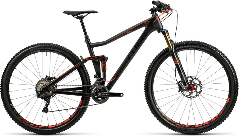 Cube Stereo 120 HPC SL 29er Mountain Bike 2016 Carbon/Red