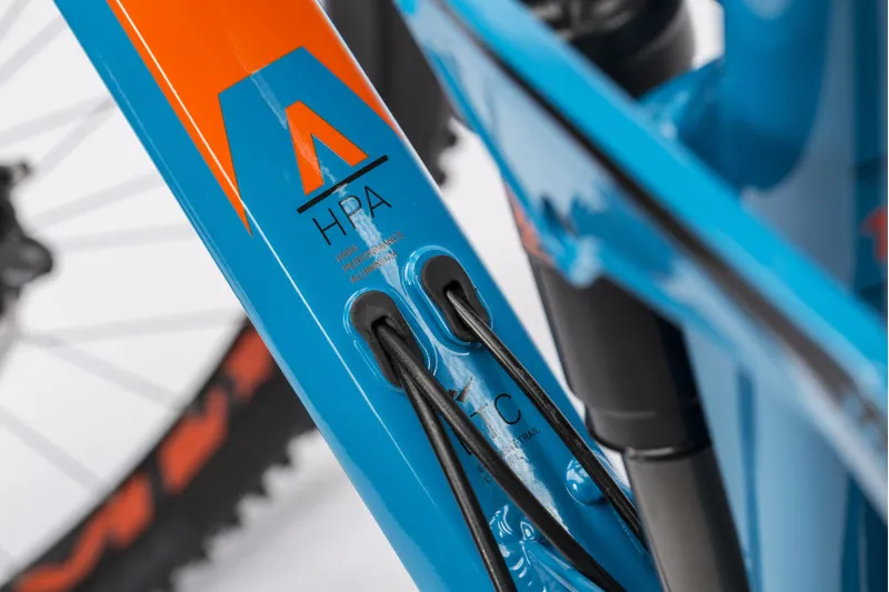 Cube Stereo 160 HPA TM 650b Mountain Bike 2016 Blue/Orange-3