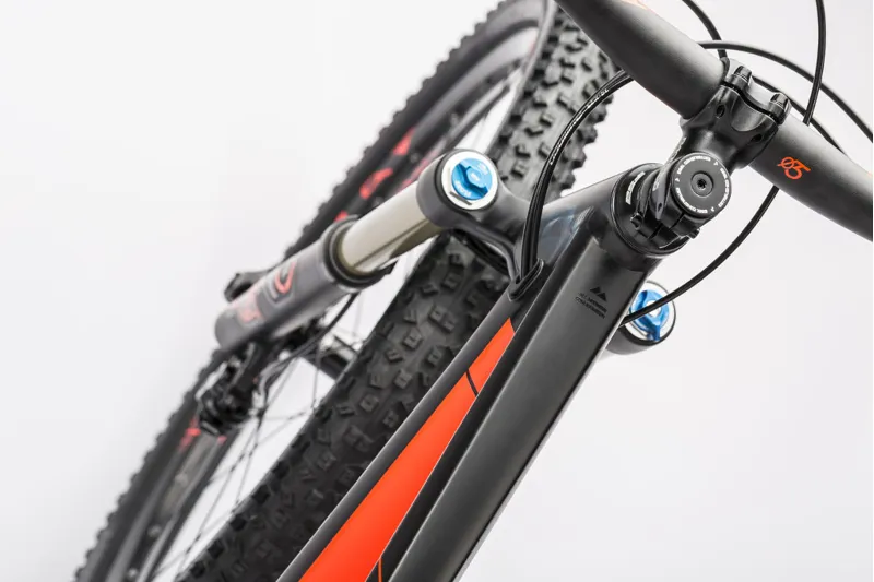 Cube Stereo 160 HPA Race 650b Mountain Bike 2016 Black/Red/Blue-4