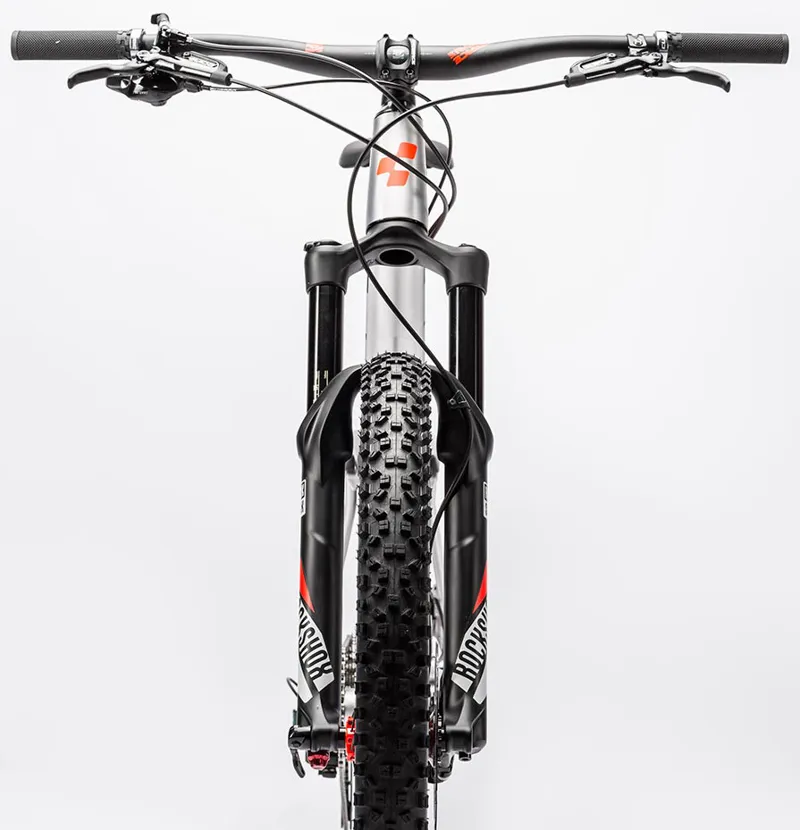 Cube Stereo 140 HPA SL 650b Mountain Bike 2016 Metal/Flash Red-4