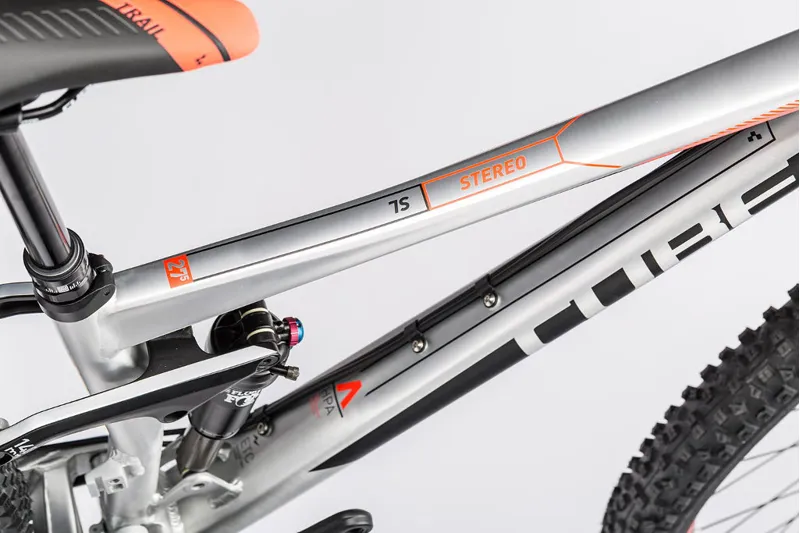 Cube Stereo 140 HPA SL 650b Mountain Bike 2016 Metal/Flash Red-2