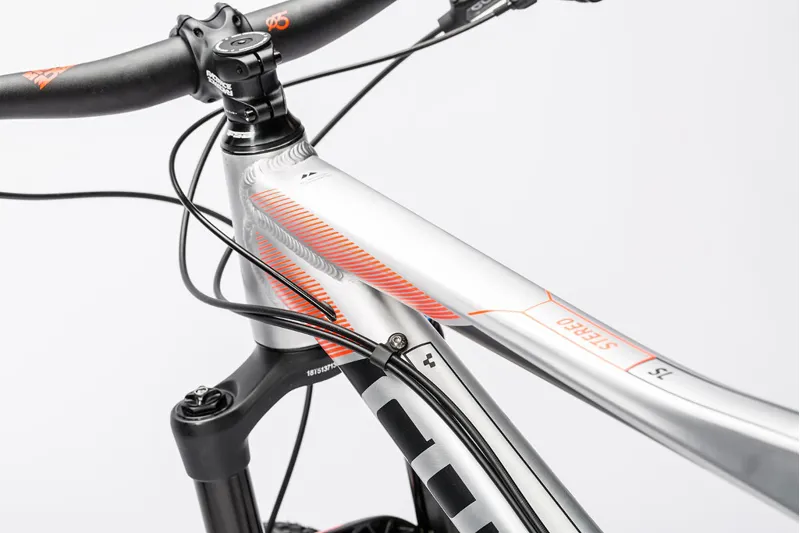 Cube Stereo 140 HPA SL 650b Mountain Bike 2016 Metal/Flash Red-3