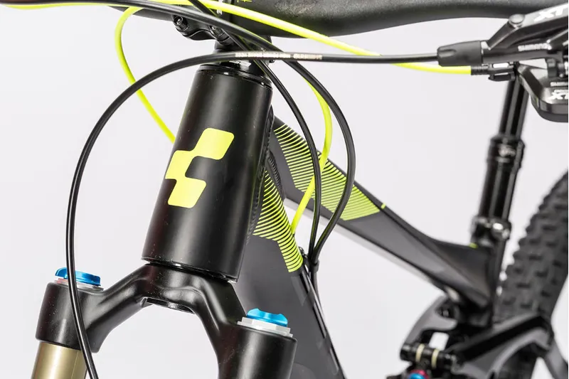 Cube Stereo 140 HPA Race 650b Mountain Bike 2016 Black/Yellow-1