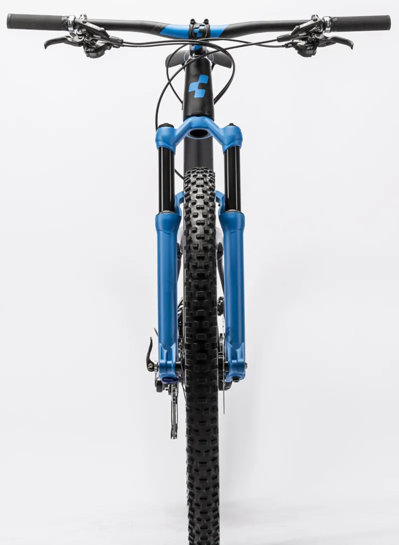 Cube Stereo 120 HPA Race 650b Mountain Bike 2016 Black/Blue-3