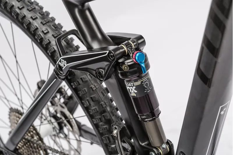 Cube Stereo 120 HPC Race 650b Mountain Bike 2016 Carbon/White-2