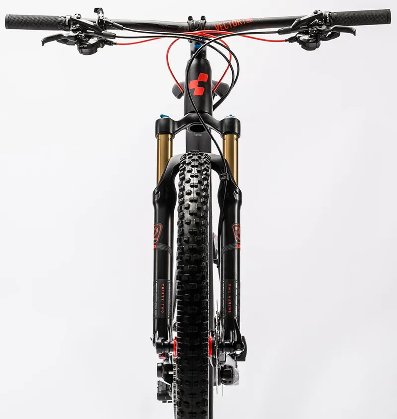 Cube Stereo 120 HPC SL 29er Mountain Bike 2016 Carbon/Red-2