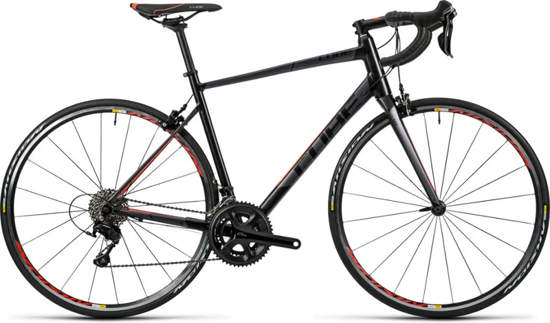 Cube Attain SL Racing Road Bike 2016 Black/Red
