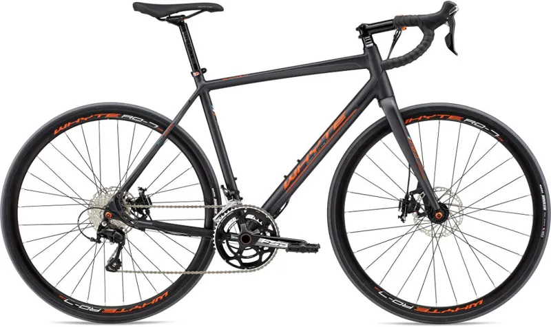 Whyte Suffolk 105 Disc Racing Road Bike 2016 Granite/Orange/Aqua