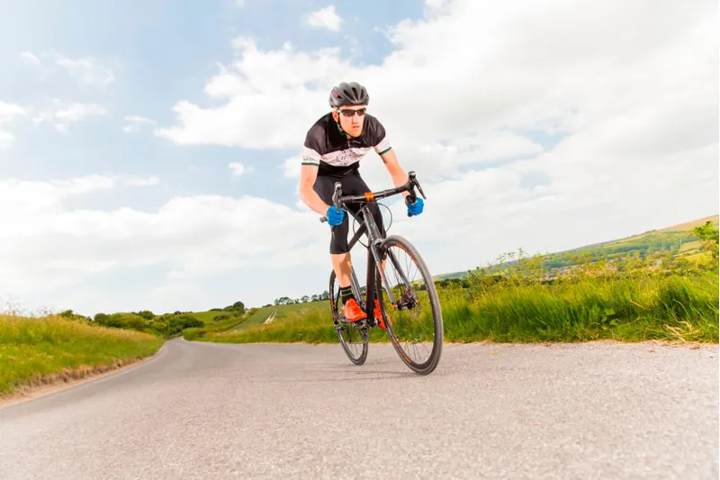 Whyte Suffolk 105 Disc Racing Road Bike 2016 Granite/Orange/Aqua-3