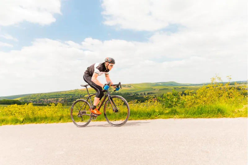 Whyte Suffolk 105 Disc Racing Road Bike 2016 Granite/Orange/Aqua-1