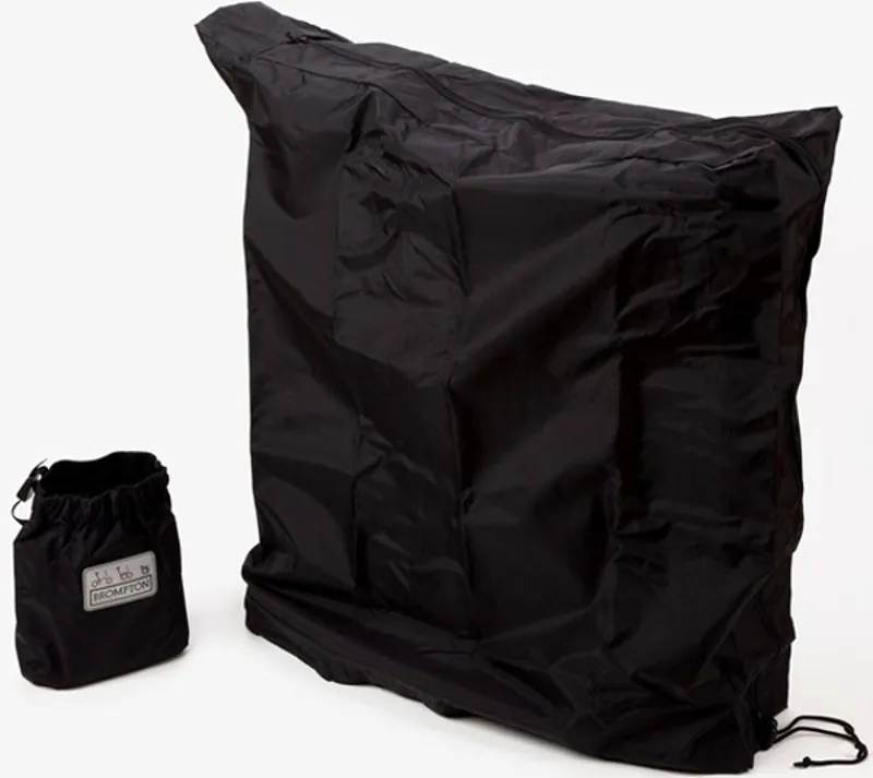 Brompton Cover And Saddle Bag Black-1