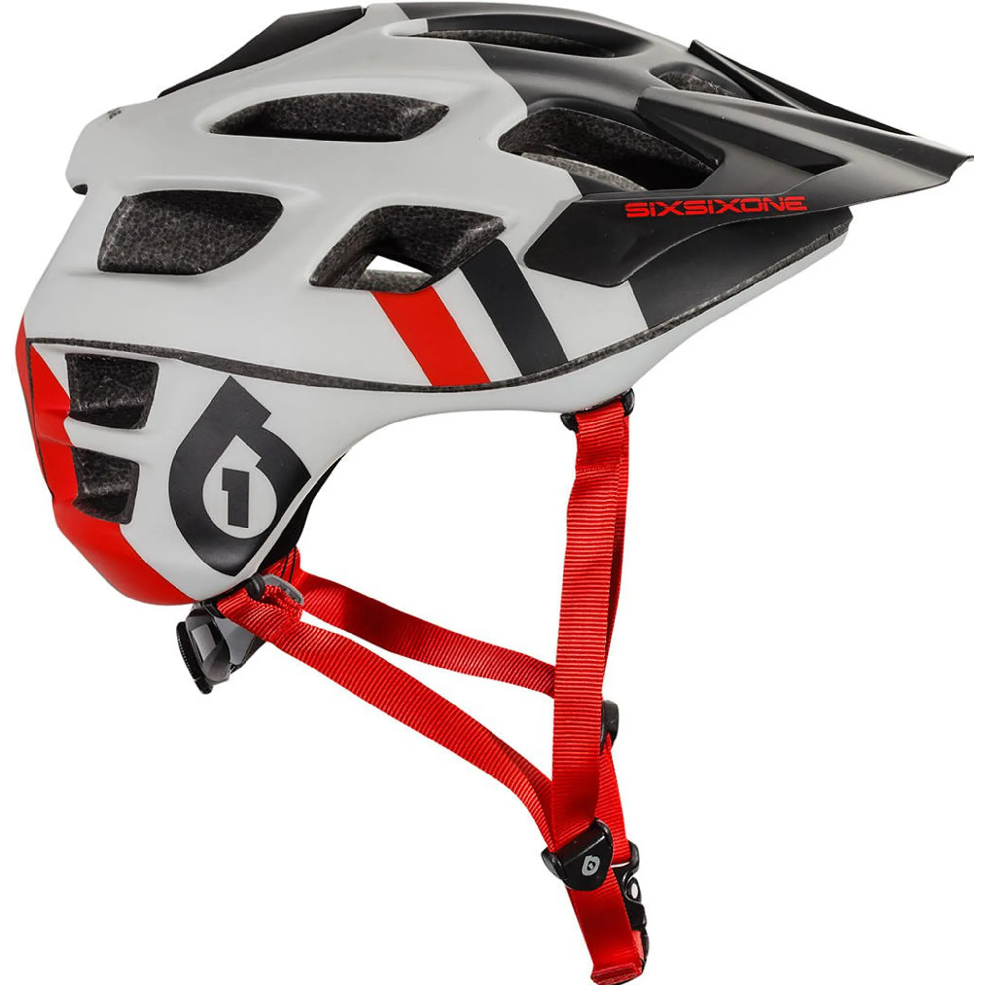 661 Recon Helmet White/Black/Red 661 Recon Helmet White/Black/Red