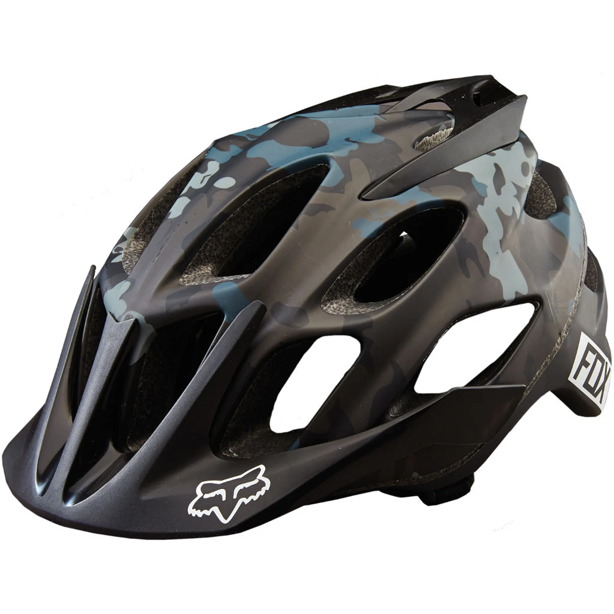 Fox Flux Helmet Black Camo
