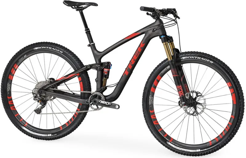 Trek Fuel EX 9.9 29er Mountain Bike 2016 Matt Carbon/Red-1