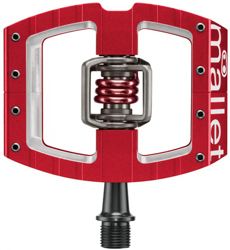 Crank Brothers Mallet DH Race Pedal Red