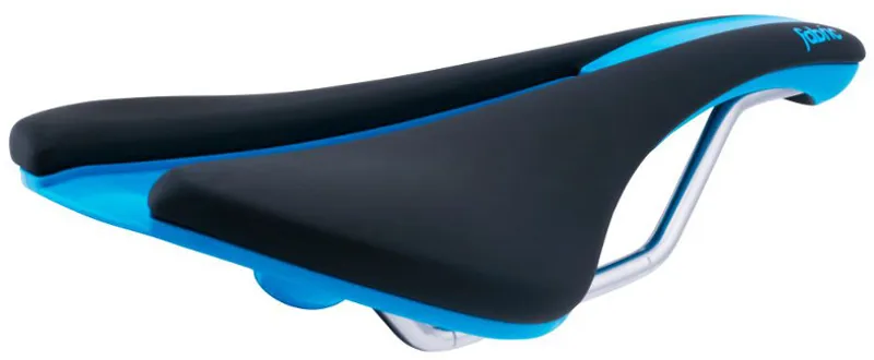 Fabric Line Shallow Elite Saddle 134mm Black/Blue-1