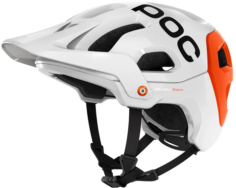POC Tectal Race MTB Helmet White/Orange