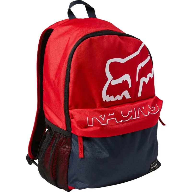red fox logo backpack