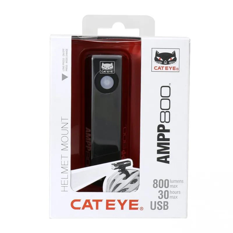 Cateye Ampp 800Lm With Helmet Light-1