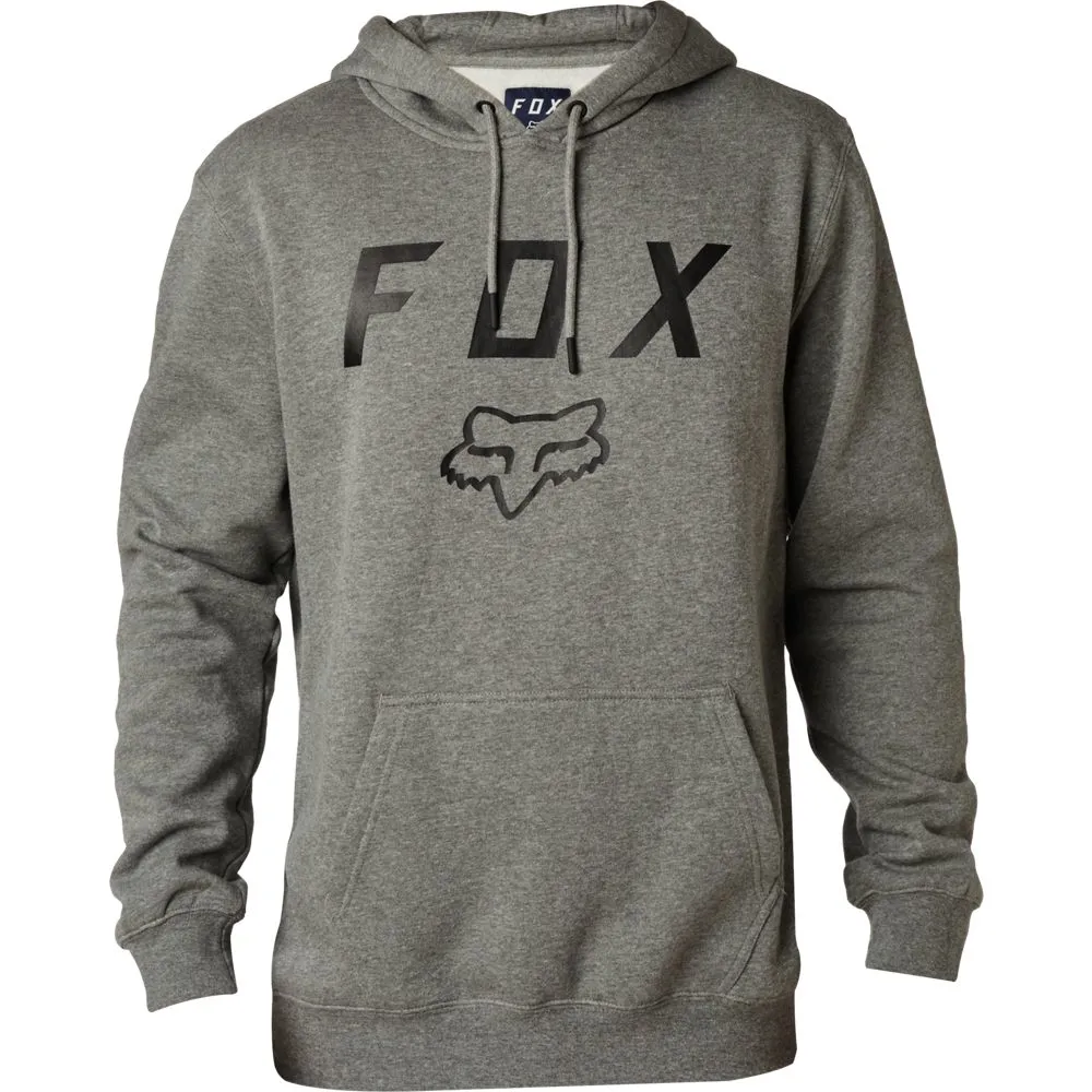 Image of Fox Legacy Moth LS Pullover Hoodie Heather Graphite