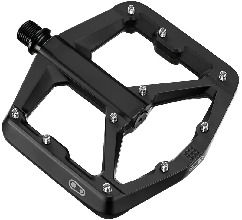 Crank Brothers Stamp 3 Flat MTB Pedals Black -3