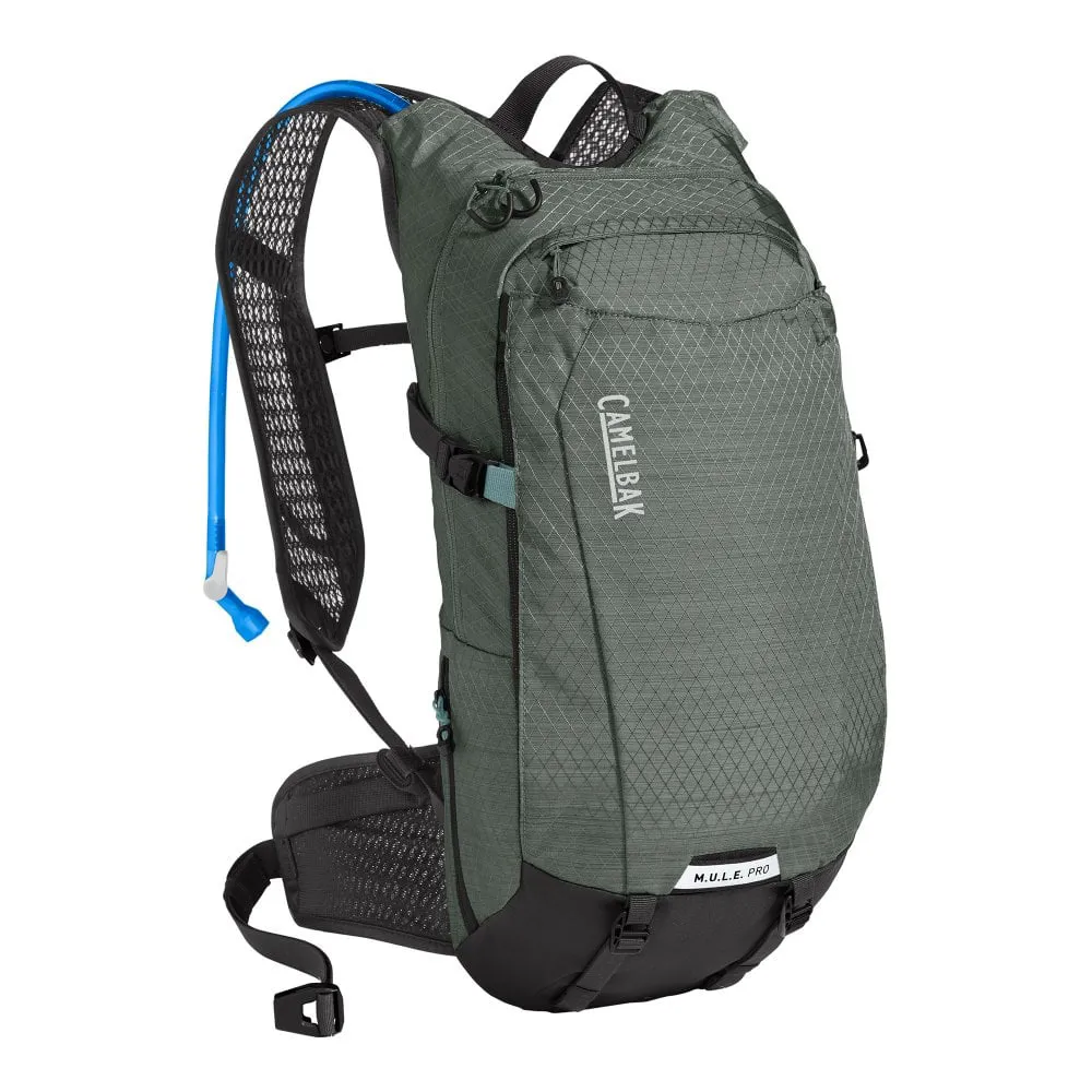 Camelbak Camelbak MULE Pro 14L Hydration Backpack 3L/100oz Agave Green/Black