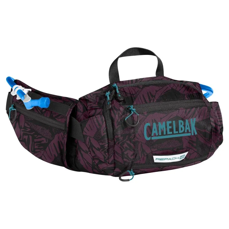 Camelbak Repack LR 4L Hydration Belt Pack 1.5L/50oz Plum/Black Palms-1