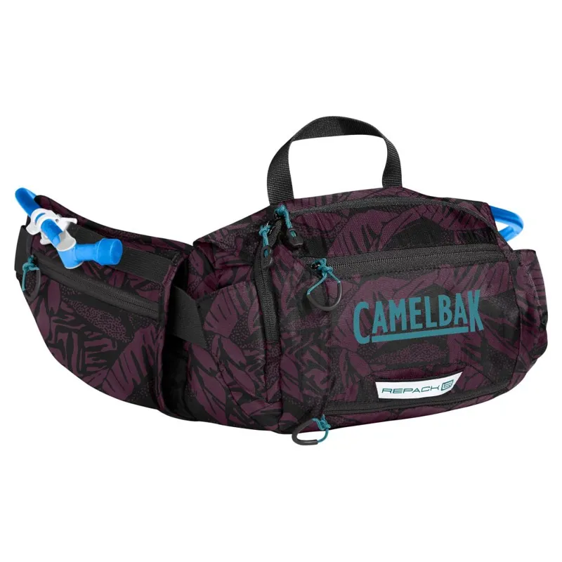 Camelbak Repack LR 4L Hydration Belt Pack 1.5L/50oz Plum/Black Palms
