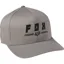 Fox Tread Lightly Flexfit Hat Pewter Grey