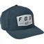 FOX Badge Flexfit Hat Dark Indigo