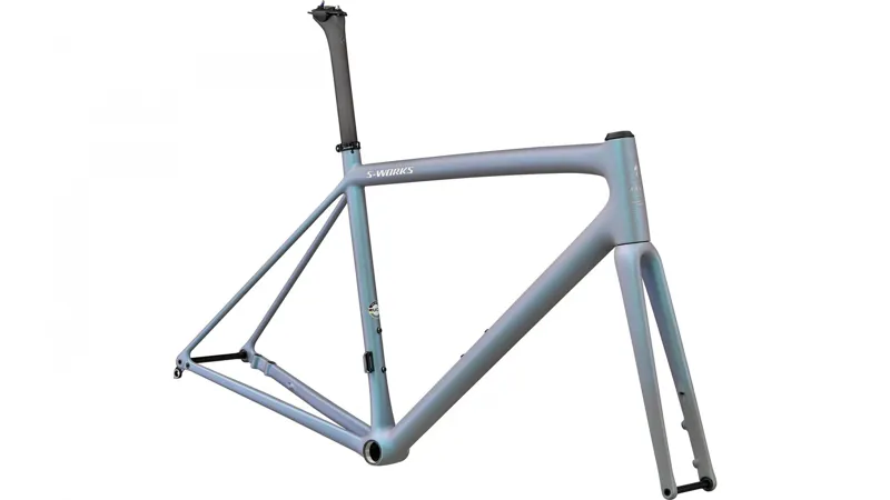Specialized Sworks Aethos Carbon Frameset 2022 Cool Grey/Chameleon Eyris-1