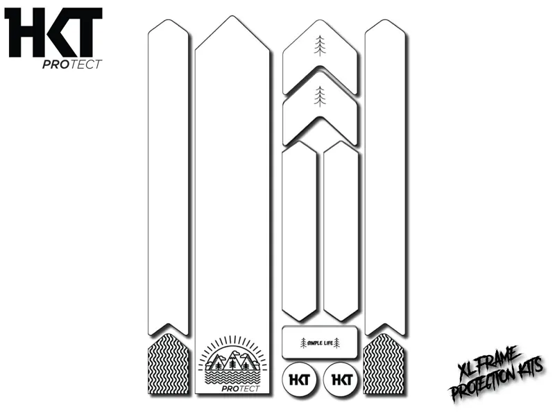 HKT Protect XXL Simple Life XXL Frame Protection Clear/White-1