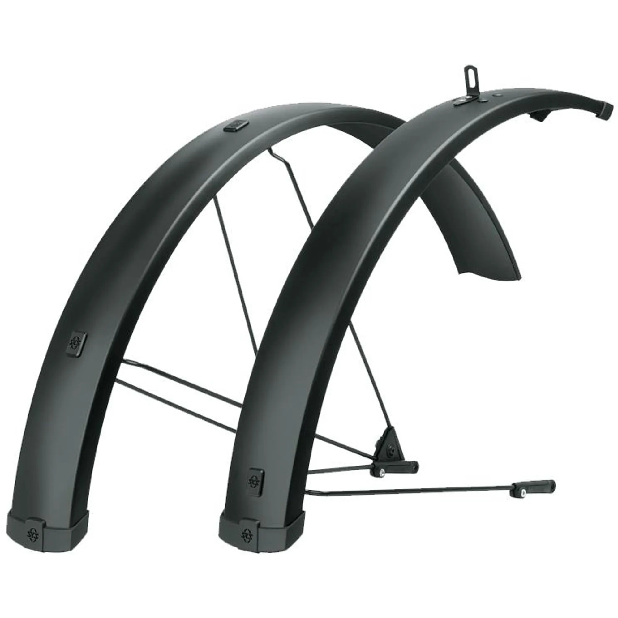SKS Bluemels U Stay MTB 75mm Mudguards Pair 27.5 29 7Black