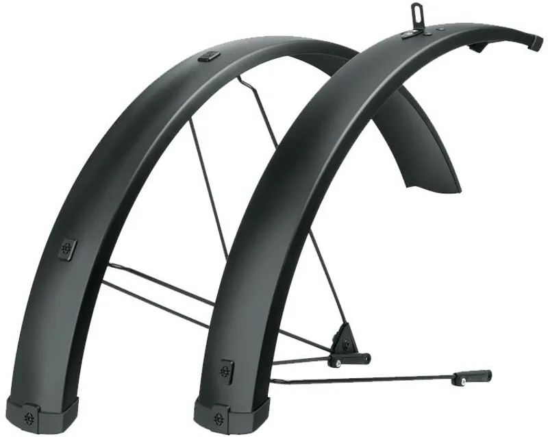 SKS Bluemels U-Stay MTB 75mm Mudguards Pair 27.5/29 7Black-1