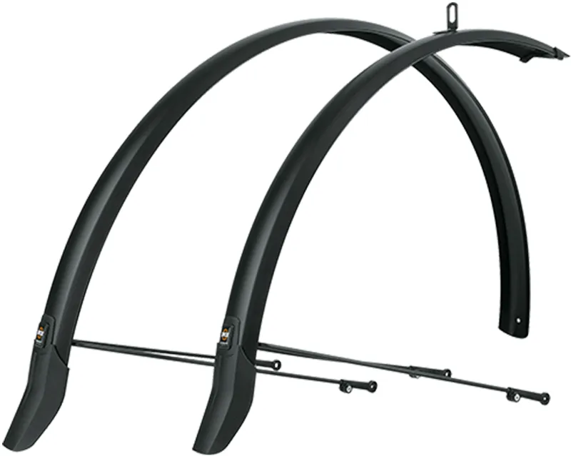 SKS Bluemels 700c Mudguard Single U-Stay 45mm Matt Black -1