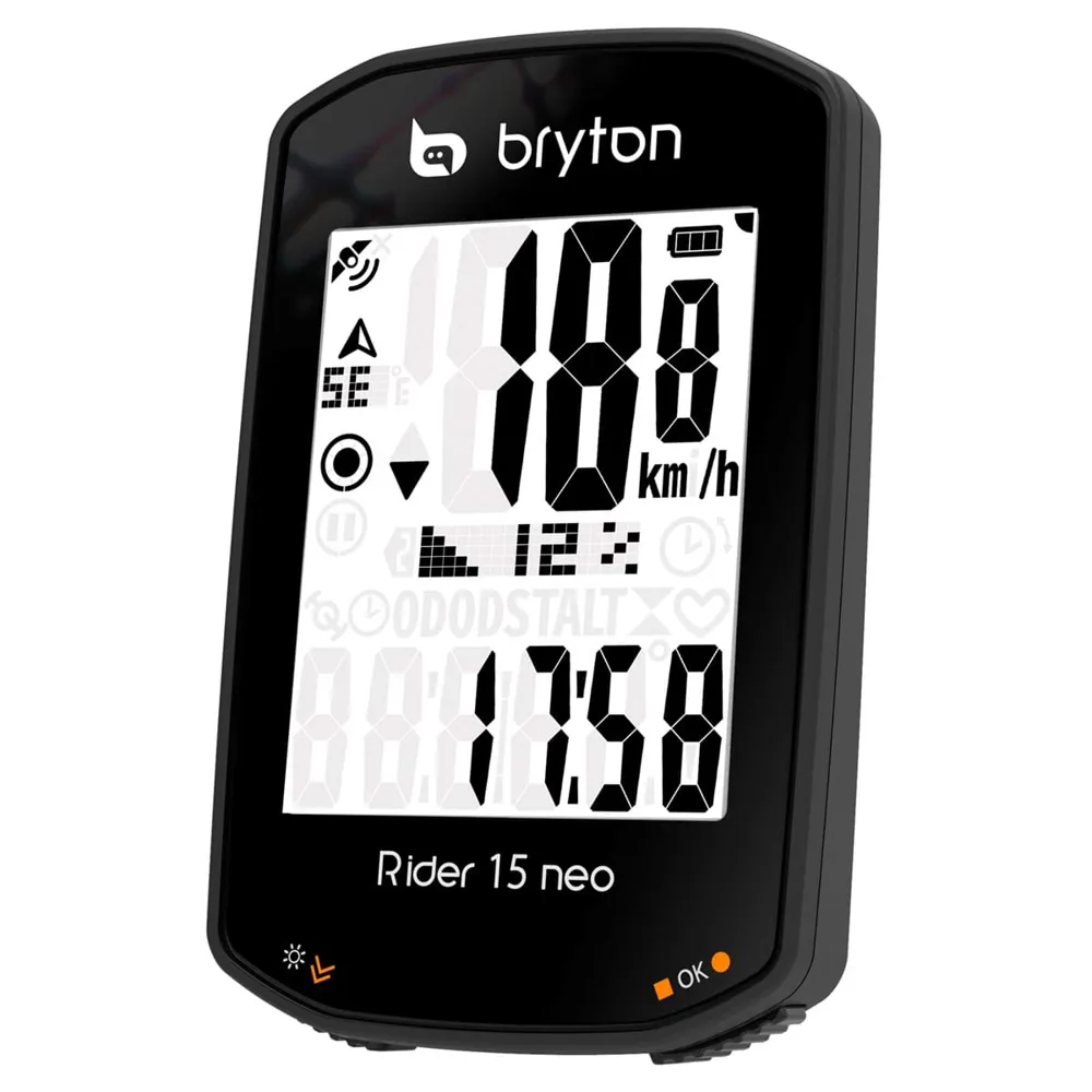 Image of BRYTON Rider 15e Neo GPS Cycle Computer Black